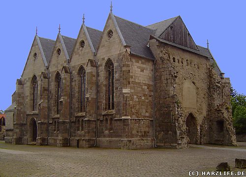 Die St. Johanniskirche auf dem Marktplatz von Ellrich