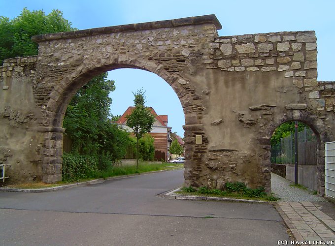 Torbogen in der Stadtmauer von Ellrich