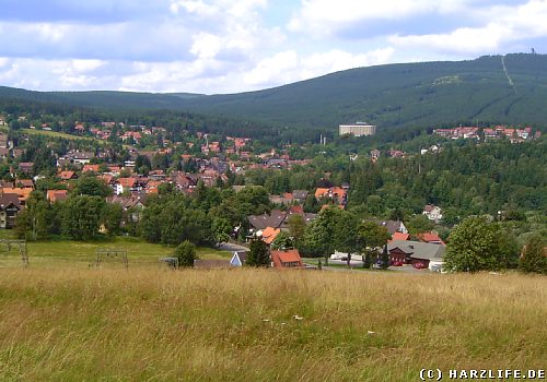 Blick auf Braunlage