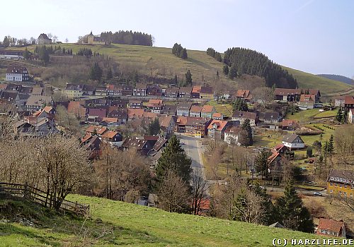 Blick auf St. Andreasberg
