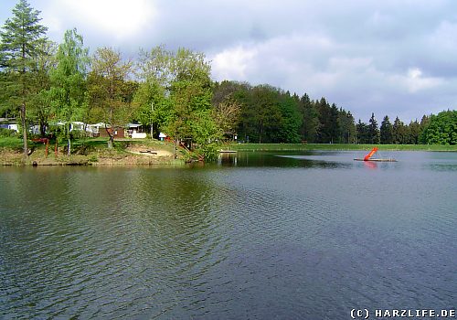 Birnbaumteich zwischen Straßberg und Neudorf im Harz