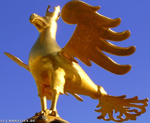 Adler auf dem Marktbrunnen