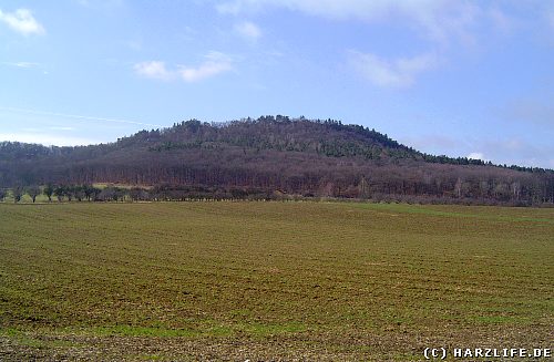 Der Hoppelberg - aus nordöstlicher Richtung gesehen Der Hoppelberg bei Langenstein
