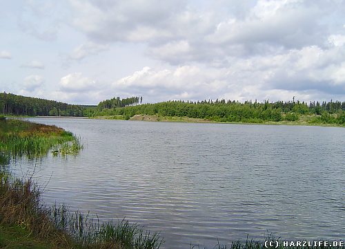 Die Kilianstalsperre bei Straßberg im Harz