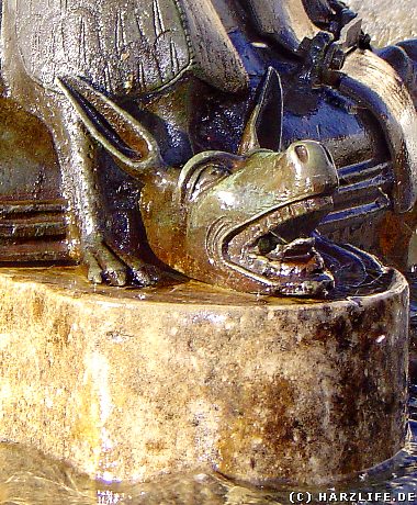 Ungeheuerlich - der sagenhafte Marktbrunnen in Goslar