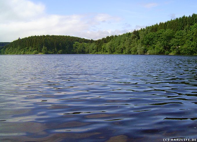 Blick über den Zillierbachstausee