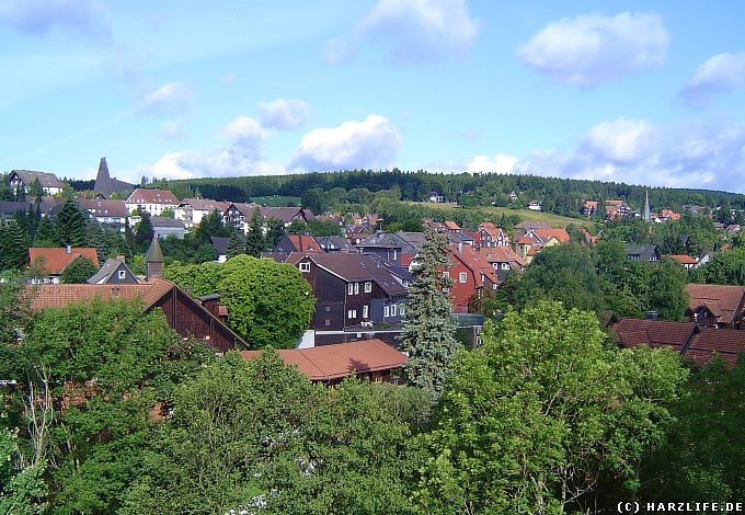 Blick auf Braunlage