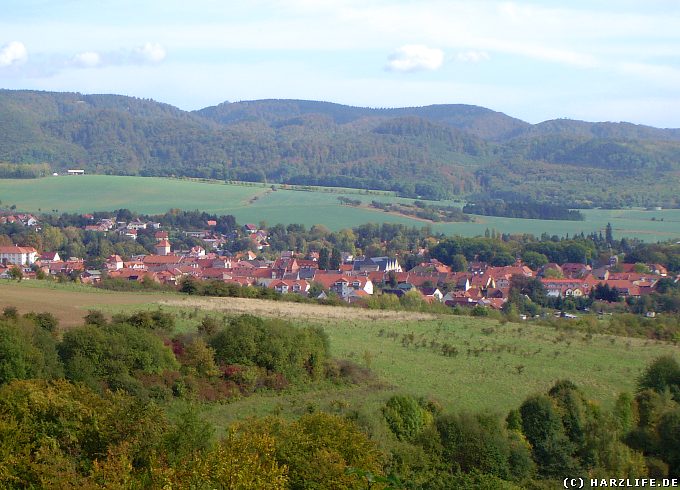 Blick vom Himmelreich auf Ellrich