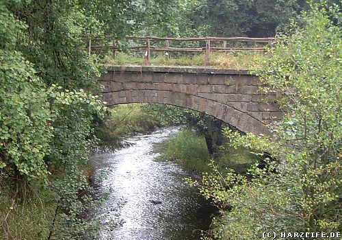 Eisenbahnbrücke über die Warme Bode