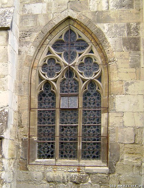 Gotisches Fenster im Kloster Walkenried