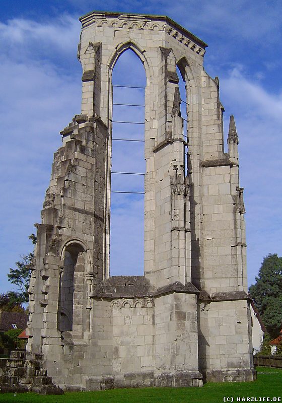 Ruine Klosterkirche Walkenried - Der sanierte Hohe Gothische Chor