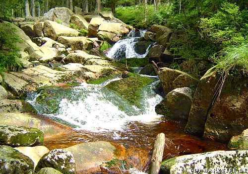 Der Obere Bodewasserfall