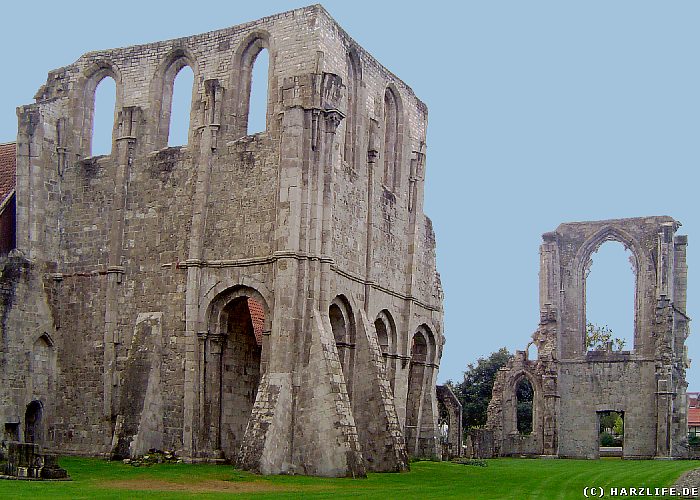 Die Ruine der Klosterkirche in Walkenried