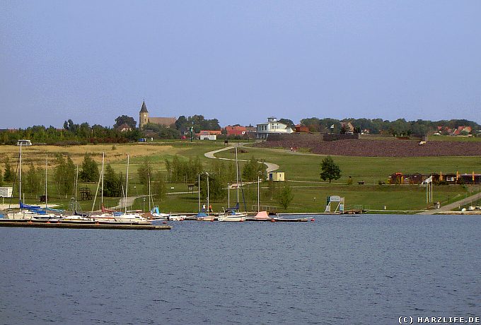 Yachthafen am Concordia-See