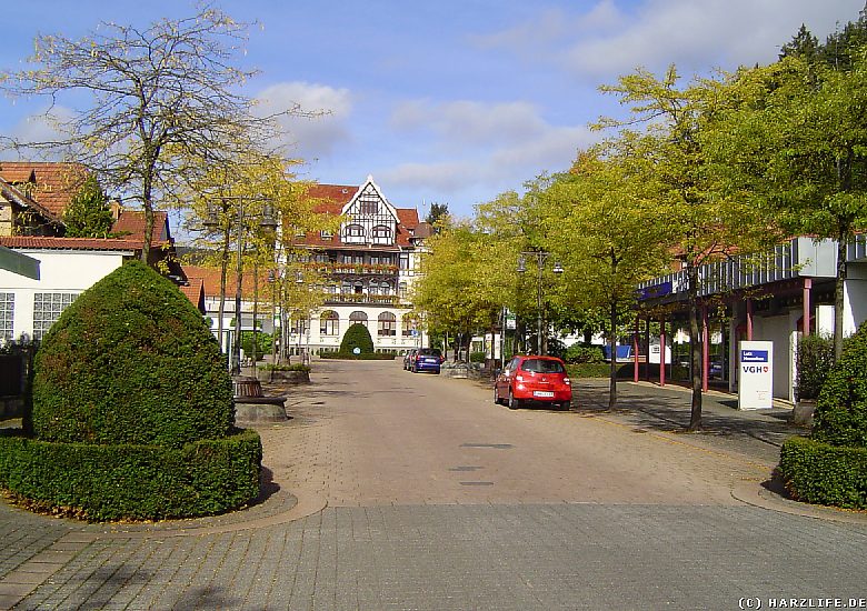 Blick über die Hindenburgstraße