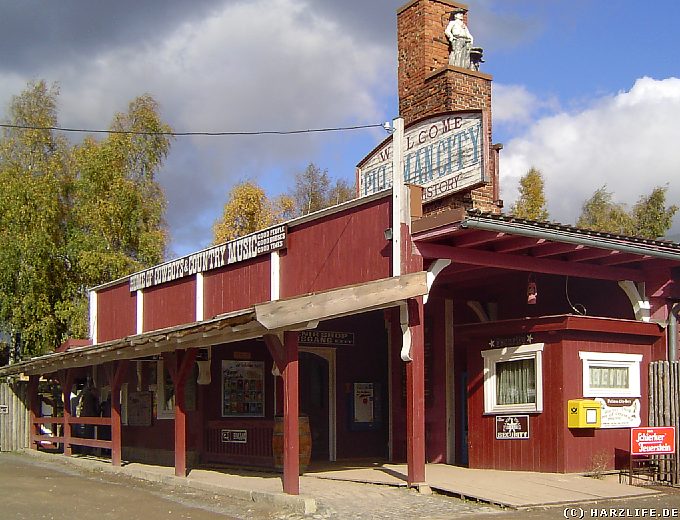 Der Eingang zur Westernstadt Pullman City II