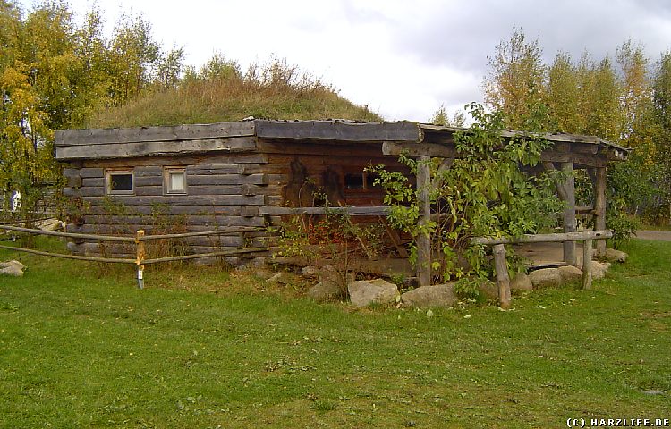 Hogan - typisches Blockhaus der Navajo-Indianer