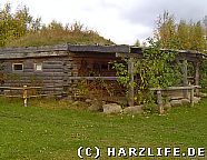 Hogan - indianisches Blockhaus